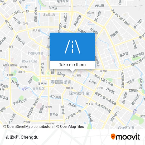 布后街 map