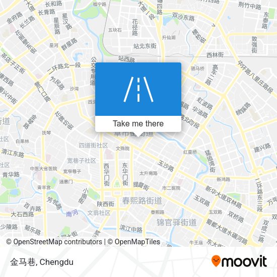 金马巷 map