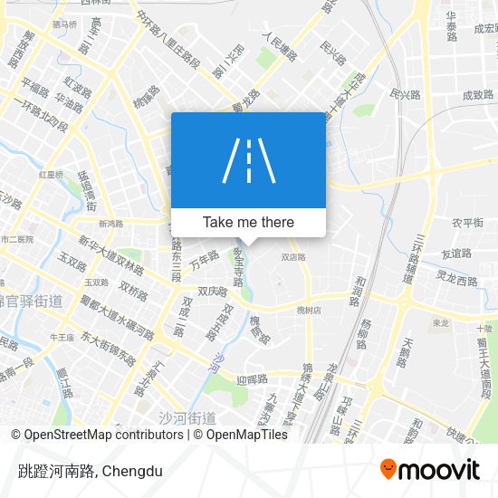 跳蹬河南路 map