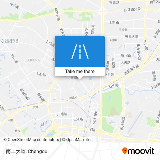 南丰大道 map