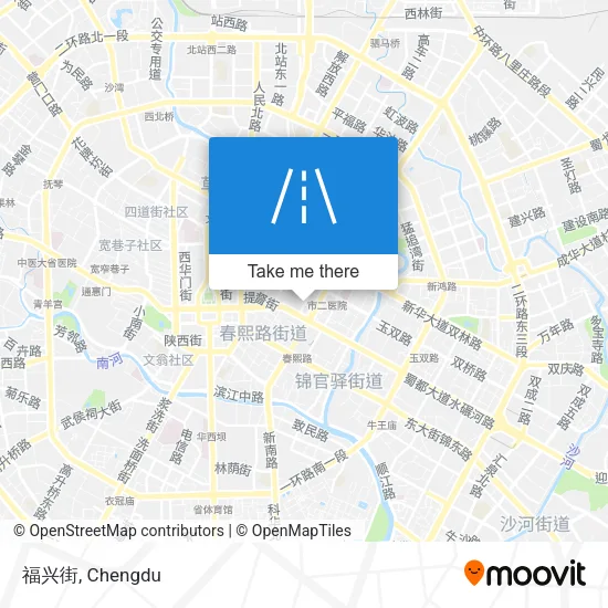 福兴街 map