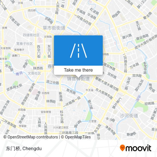 东门桥 map
