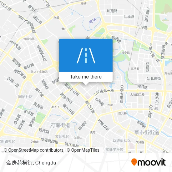 金房苑横街 map