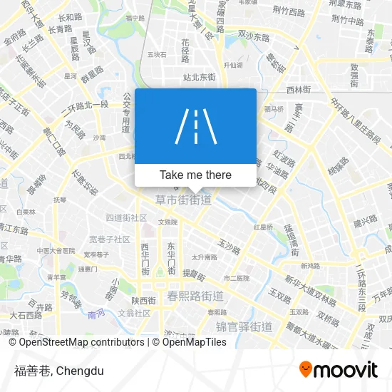 福善巷 map