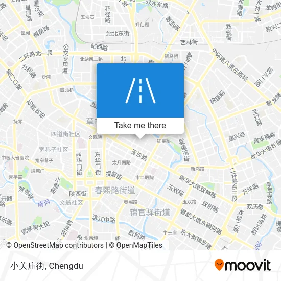 小关庙街 map