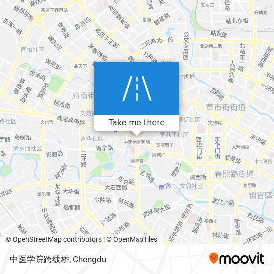 中医学院跨线桥 map