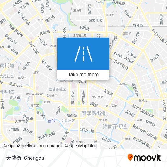 天成街 map