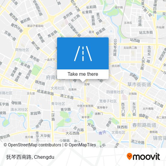 抚琴西南路 map