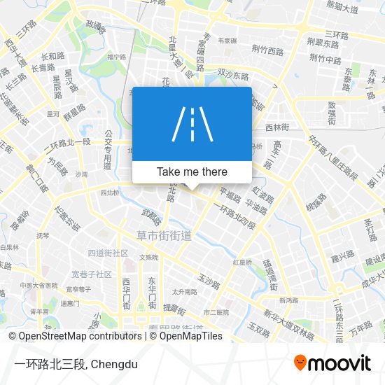 一环路北三段 map