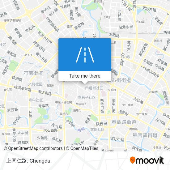上同仁路 map