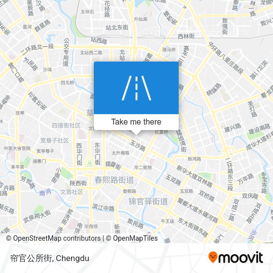 帘官公所街 map
