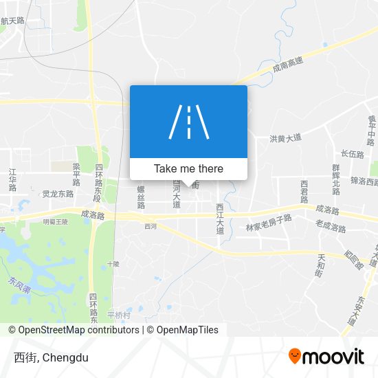 西街 map