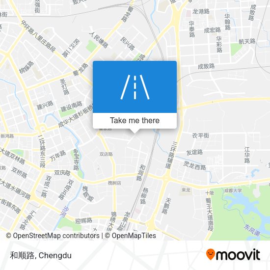 和顺路 map