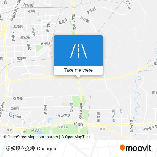 螺狮坝立交桥 map