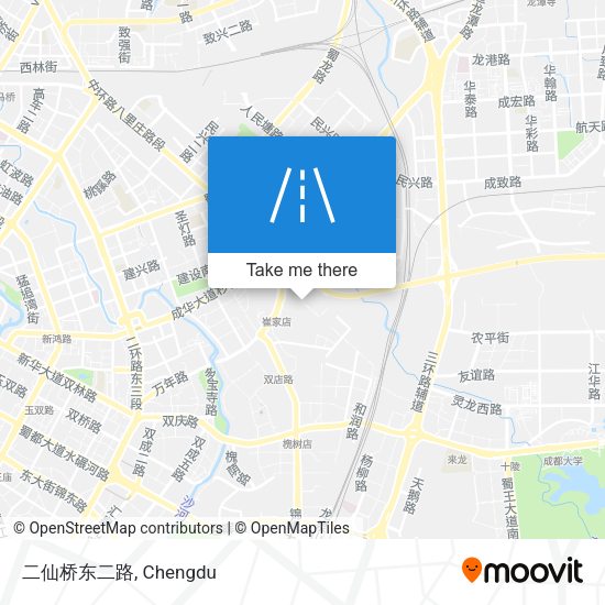 二仙桥东二路 map
