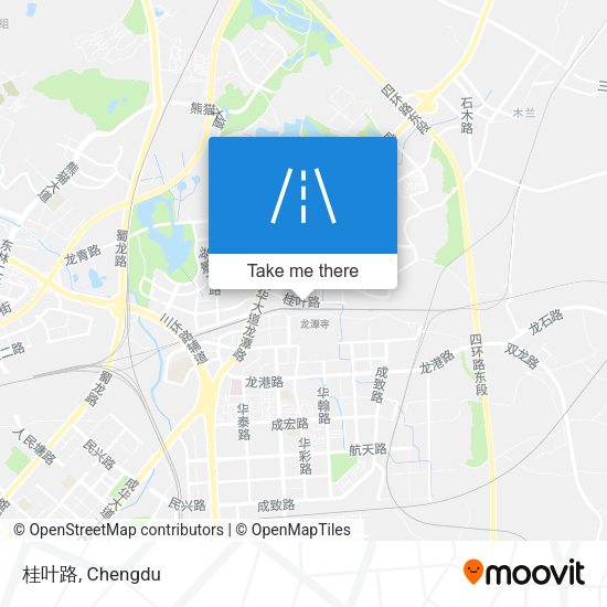桂叶路 map