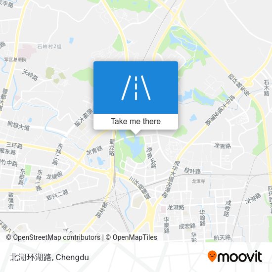 北湖环湖路 map