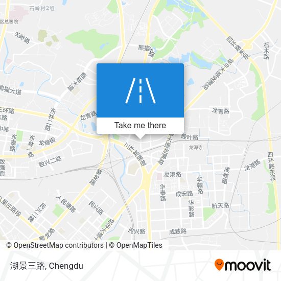 湖景三路 map