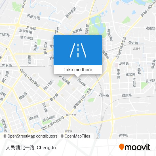 人民塘北一路 map