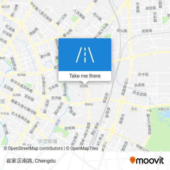崔家店南路 map