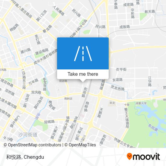 和悦路 map