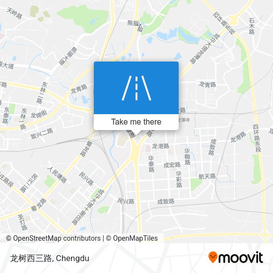 龙树西三路 map