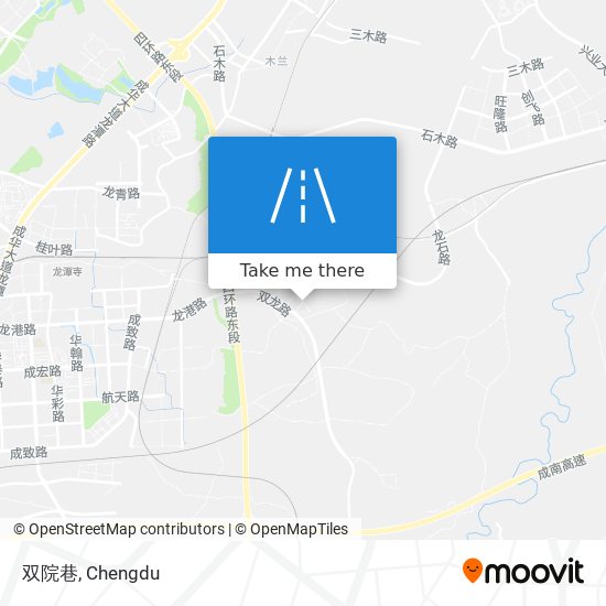 双院巷 map