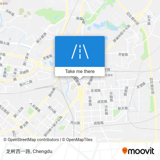 龙树西一路 map