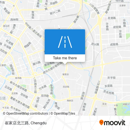 崔家店北三路 map