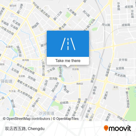 双店西五路 map
