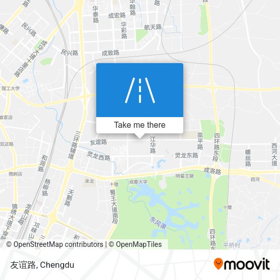 友谊路 map