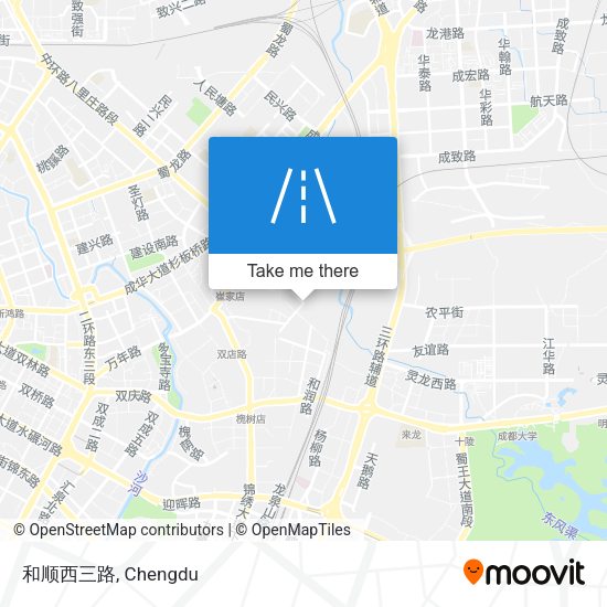 和顺西三路 map