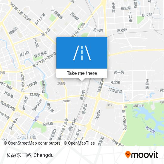 长融东三路 map