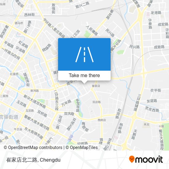 崔家店北二路 map