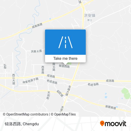 锦洛西路 map