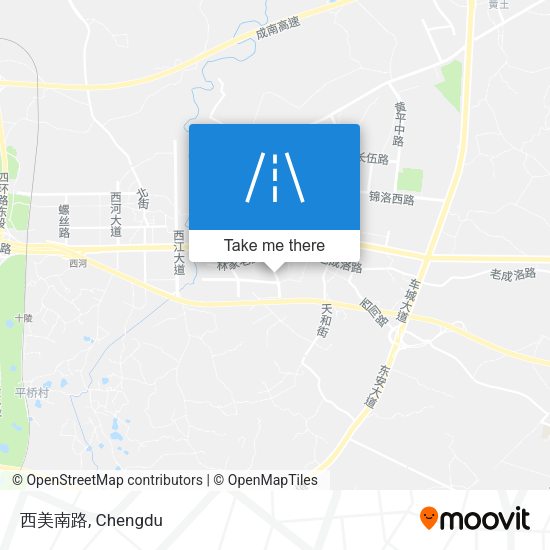 西美南路 map
