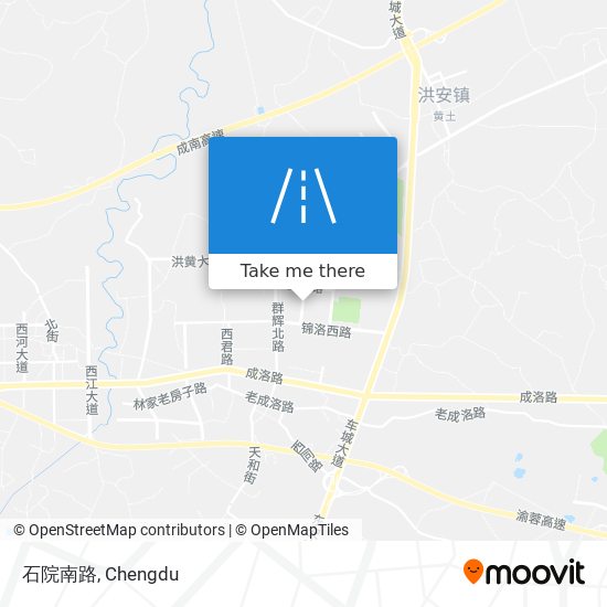 石院南路 map