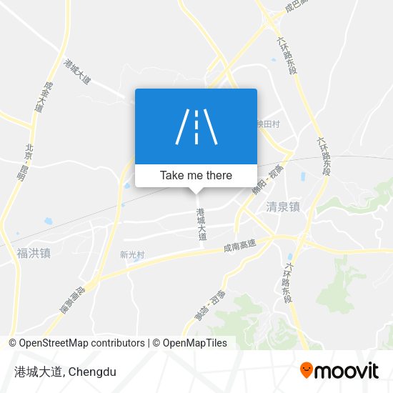 港城大道 map