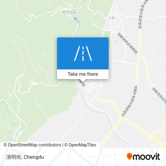 清明街 map