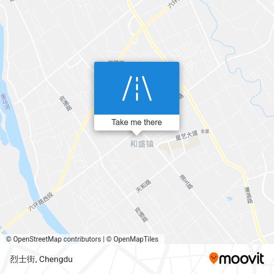 烈士街 map
