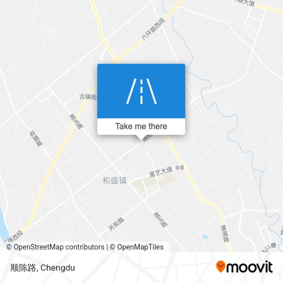 顺陈路 map