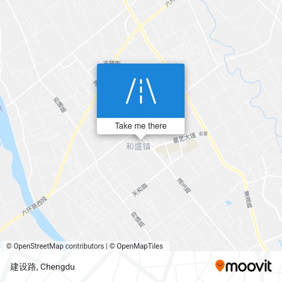 建设路 map