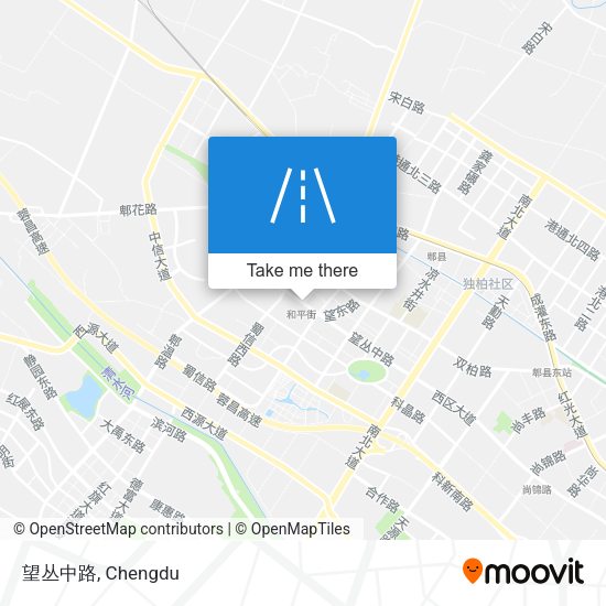 望丛中路 map
