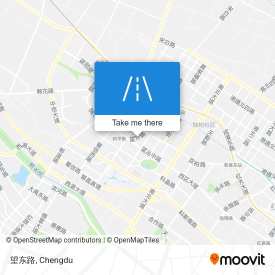 望东路 map