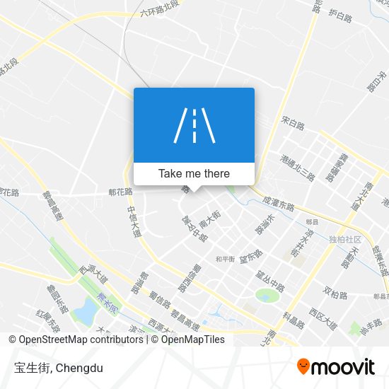 宝生街 map
