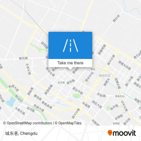 城东巷 map