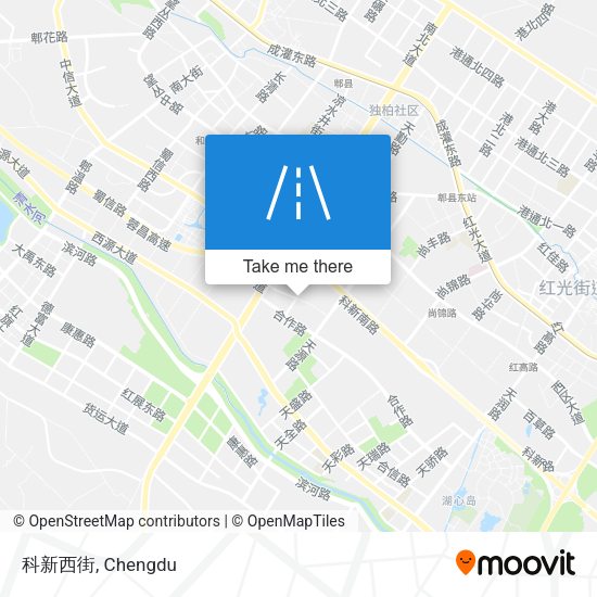 科新西街 map