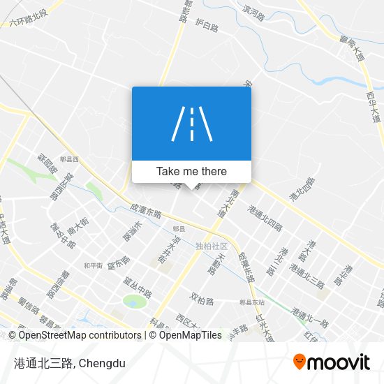 港通北三路 map