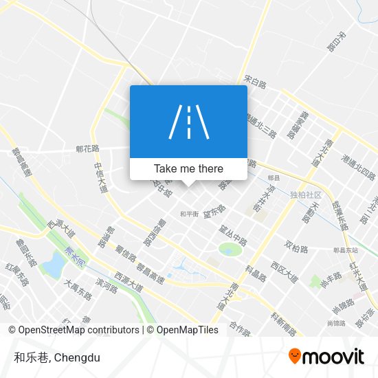 和乐巷 map