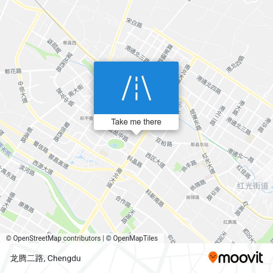 龙腾二路 map